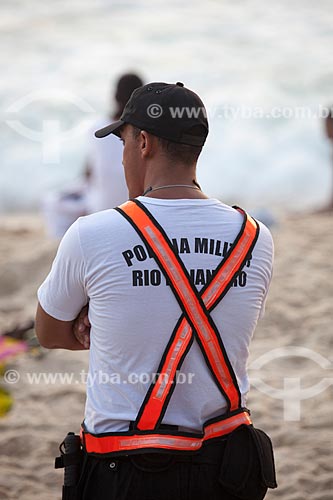  Subject: Policing in Arpoador Beach / Place: Ipanema neighborhood - Rio de Janeiro city - Rio de Janeiro state (RJ) - Brazil / Date: 01/2013 