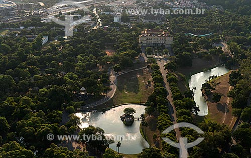  Subject: Aerial view of Quinta da Boa Vista / Place: Sao Cristovao neighborhood - Rio de Janeiro city - Rio de Janeiro state (RJ) - Brazil / Date: 12/2012 