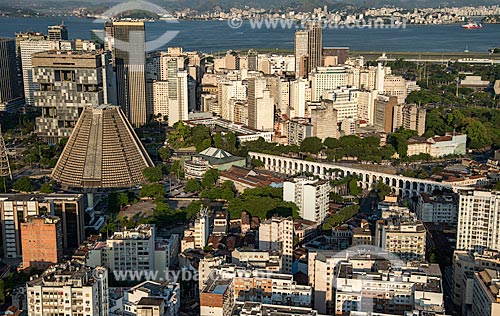  Subject: View from the center of Rio de Janeiro with Santos Dumont Airport in the background / Place: City center neighborhood - Rio de Janeiro city - Rio de Janeiro state (RJ) - Brazil / Date: 12/2012 