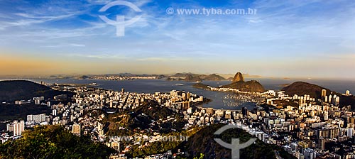  Subject: Botafogo Bay with Sugar Loaf and Babilonia Mountain (Babylon Mountain) in the background / Place: Botafogo neighborhood - Rio de Janeiro city - Rio de Janeiro state (RJ) - Brazil / Date: 01/2013 