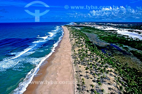  Subject:  Beach in Sauipe Coast / Place: Sauipe Coast - Bahia (BA) state - Brazil / Date: 1999 