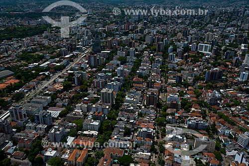  Subject: Aerial view of Porto Alegre city - Dom Pedro Avenue to the left / Place: Porto Alegre city - Rio Grande do Sul state (RN) - Brazil / Date: 12/2012 