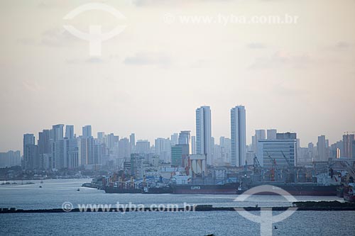  Subject: View of Recife city from Olinda city / Place: Olinda city - Pernambuco state (PE) - Brazil / Date: 01/2013 