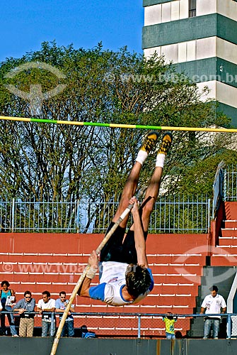  Subject: Athlete the Competition Trophy Brazil of Athletics (Competição Trofeu Brasil de Atletismo) of pole vault / Place: Sao Paulo city - Sao Paulo state (SP) - Brazil / Date: 06/2007 