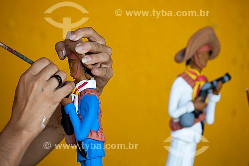  Subject: Handicraft in ceramic from Alto do Moura neighborhood - neighborhood where lived Mestre Vitalino (Vitalino Pereira dos Santos) / Place: Alto do Moura neighborhood - Caruaru city - Pernambuco state (PE) - Brazil / Date: 01/2013 