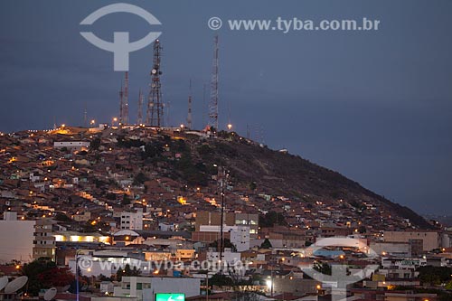  Subject: Night view of Bom Jesus Hill / Place: Caruaru city - Pernambuco state (PE) - Brazil / Date: 01/2013 