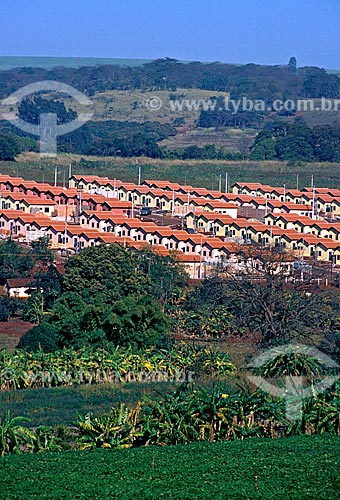  Subject: Housing constructed for rural workers in the interior of Ribeirao Preto / Place: Ribeirao Preto city - Sao Paulo state (SP) - Brazil / Date: 2000 