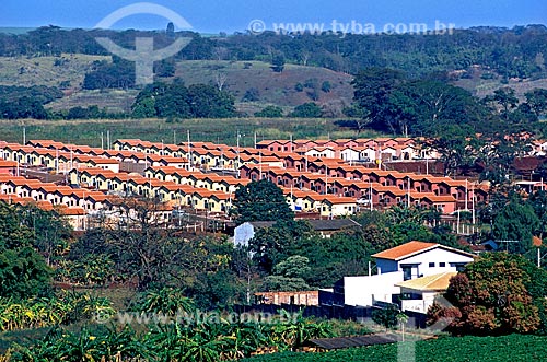  Subject: Housing constructed for rural workers in the interior of Ribeirao Preto / Place: Ribeirao Preto city - Sao Paulo state (SP) - Brazil / Date: 2000 