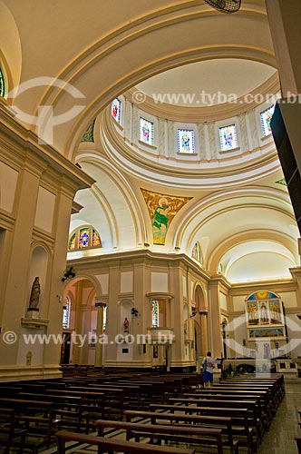  Subject: Inside of Matriz Church of Bom Jesus da Cana Verde (1953) - the Church has the largest concentration of paintings by Candido Portinari / Place: Batatais city - Sao Paulo state (SP) - Brazil / Date: 12/2012 