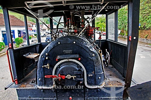  Subject: Locomotive 206 (Historical train) / Place: Conservatoria district - Valenca city - Rio de Janeiro state (RJ) - Brazil / Date: 01/2013 
