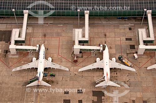  Subject: Aerial view of Santos Dumont Airport (1936) / Place: Rio de Janeiro city - Rio de Janeiro state (RJ) - Brazil / Date: 08/2008 