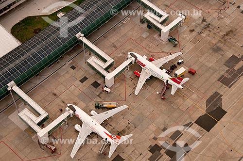  Subject: Aerial view of Santos Dumont Airport (1936) / Place: Rio de Janeiro city - Rio de Janeiro state (RJ) - Brazil / Date: 08/2008 