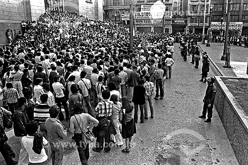  Subject: Manifestation of the Movement Against the high prices in Se Square / Place: Se neighborhood - Sao Paulo city - Sao Paulo state (SP) - Brazil / Date: 08/1978 