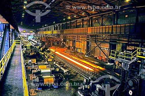  Subject: Rolling mill of National Steel Company - Companhia Siderurgica Nacional (CSN) / Place: Volta Redonda city - Rio de Janeiro state (RJ) - Brazil / Date: 1994 