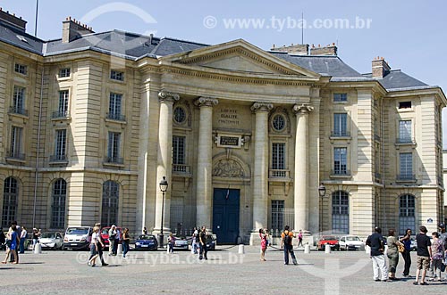  Subject: Sorbonne University - also known as Paris University - building of the Law School / Place: Paris - France - Europe / Date: 05/2012 