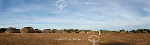  Subject: Huts around the field of soccer championship inter villages of the Upper Xingu in the village Aiha Kalapalo - INCREASE OF 100% OF THE VALUE OF TABLE / Place: Querencia city - Mato Grosso state (MT) - Brazil / Date: 10/2012 