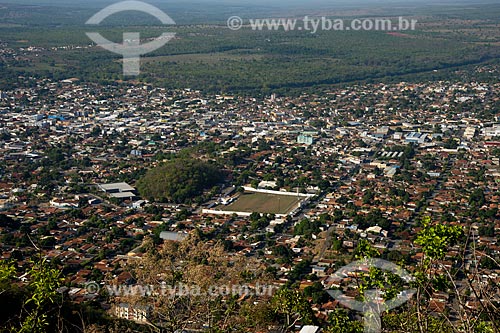  Subject: Views of Barra do Garcas city from Christ hill / Place: Barra do Garcas city - Mato Grosso state (MT) - Brazil / Date: 10/2012 