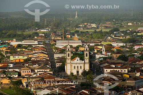  Subject: View of Bom Jesus Iguape Basilica with the Valo Grande channel in the background / Place: Iguape city - Sao Paulo state (SP) - Brazil / Date: 11/2012 