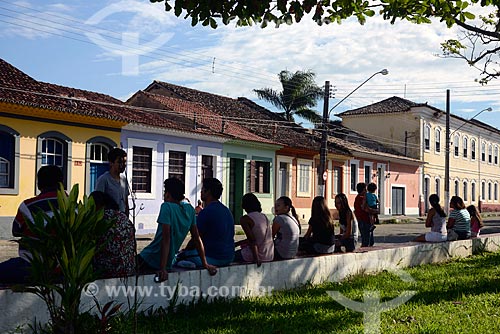  Subject: Houses at Engineer Greenhalgh Square / Place: Iguape city - Sao Paulo state (SP) - Brazil / Date: 11/2012 