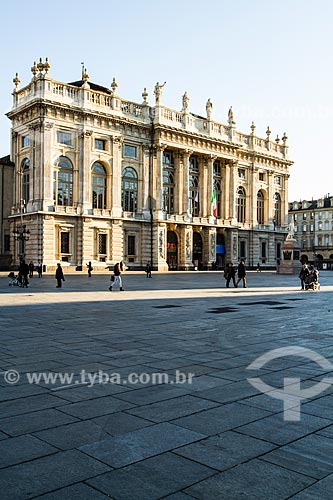  Subject: Palazzo Madama in Castle Square (Piazza Castello) / Place: Turin - Province of Turin - Italy / Date: 12/2012 