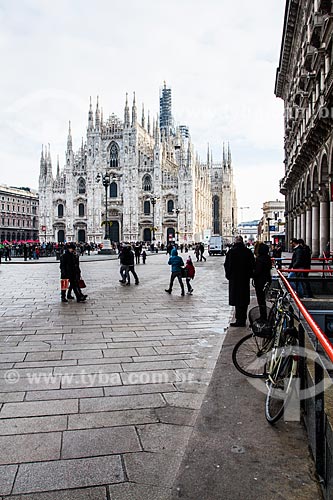 Subject: Milan Cathedral (Duomo di Milano) in the region of Lombardy in the north of Italy / Place: Milan - Province of Milan - Italy / Date: 12/2012 