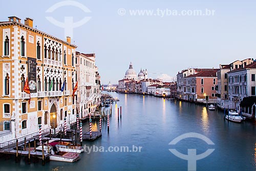  Subject: Grand channel seen dell Accademia Bridge / Place: Venice - Italy - Europe / Date: 12/2012 