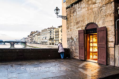  Subject: Store in Old Bridge (Ponte Vecchio) / Place: Florence - Italy - Europe / Date: 12/2012 