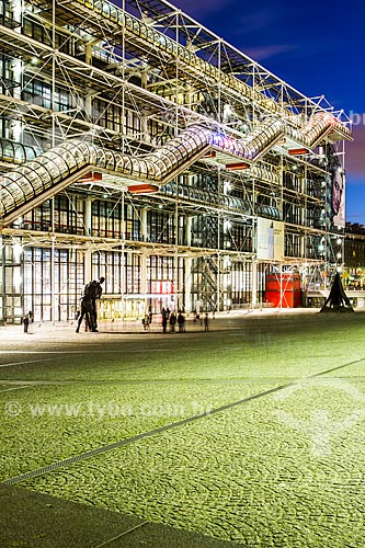  Subject: Modern Art Museum of Paris (1977) - located at the National Center of Art and Culture Georges Pompidou / Place: Paris - France - Europe / Date: 01/2013 