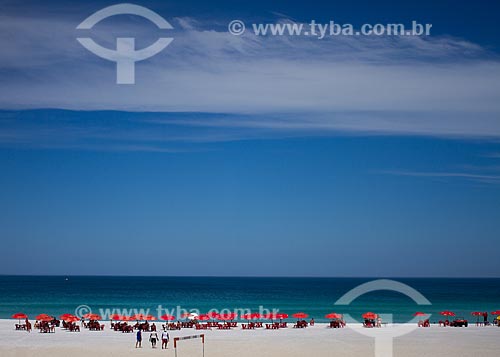  Subject: Bathers at Praia Grande (Big Beach) / Place: Arraial do Cabo city - Rio de Janeiro state (RJ) - Brazil / Date: 02/2013 