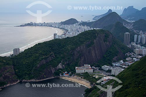  Subject: View of Vermelha Beach from Sugar Loaf with Ipanema and Copacabana beaches in the background / Place: Urca neighborhood - Rio de Janeiro city - Rio de Janeiro state (RJ) - Brazil / Date: 03/2013 