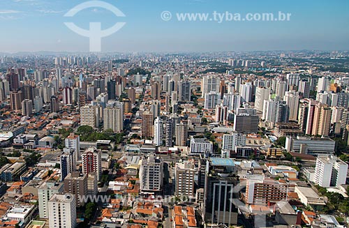  Subject: Aerial view of Sao Caetano do Sul city - near to Santa Paula neighborhood / Place: Sao Caetano city - Sao Paulo state (SP) - Brazil / Date: 02/2013 