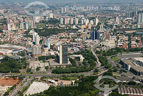  Subject: Aerial view of Municipal Palace / Place: Sao Bernardo do Campo city - Sao Paulo state (SP) - Brazil / Date: 02/2013 