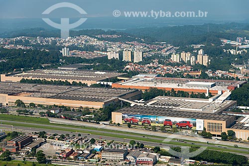  Subject: Aerial view of Volkswagem factory / Place: Sao Bernardo do Campo city - Sao Paulo state (SP) - Brazil / Date: 02/2013 