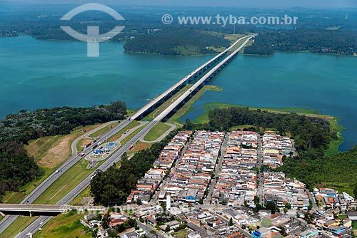  Subject: Stretch of Mario Covas Beltway - also known as Sao Paulo Metropolitan Beltway - and brigde over Billings Dam / Place: Sao Bernardo do Campo city - Sao Paulo state (SP) - Brazil / Date: 02/2013 