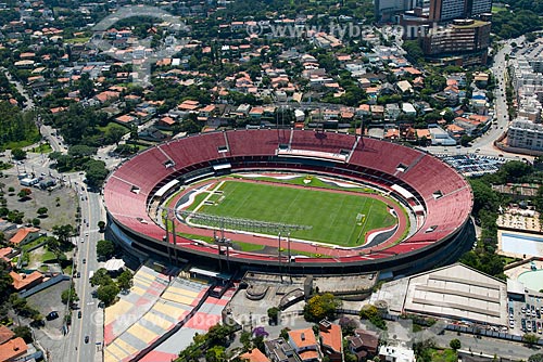  Subject: Cicero Pompeu de Toledo Stadium (1960) - also known as Morumbi Stadium / Place: Morumbi neighborhood - Sao Paulo city - Sao Paulo state (SP) - Brazil / Date: 02/2013 