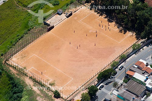  Subject: Football field of dirt / Place: Perus District - Sao Paulo state (SP) - Brazil / Date: 02/2013 