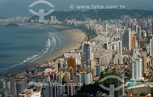  Subject: Aerial view of the waterfront of Santos city / Place: Santos city - Sao Paulo state (SP) - Brazil / Date: 02/2013 