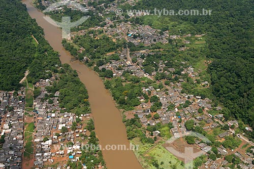  Subject: Full of Cubatao River after rain / Place: Cubatao city - Sao Paulo state (SP) - Brazil / Date: 02/2013 