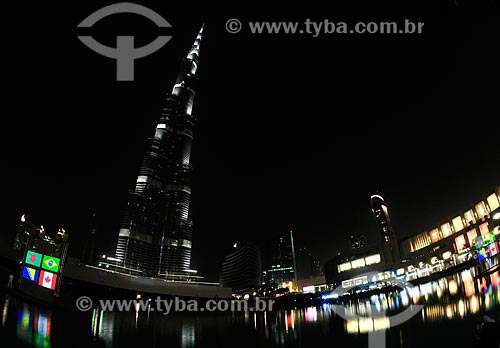  Subject: Burj Khalifa Building / Place: Dubai city - United Arab Emirates - Asia / Date: 10/2012 