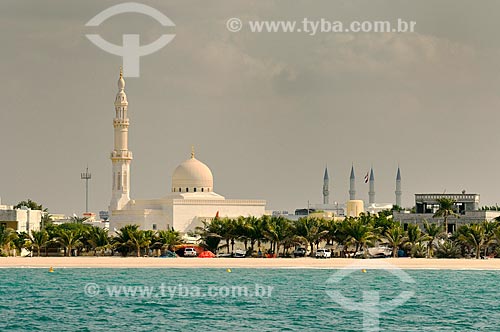  Subject: View of Jumeirah Beach and Jumeirah Mosque / Place: Dubai city - United Arab Emirates - Asia / Date: 12/2012 