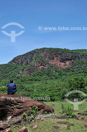  Subject: View of Maracaju Mountain Range / Place: Aquidauana city - Mato Grosso do Sul state (MS) - Brazil / Date: 01/2013 