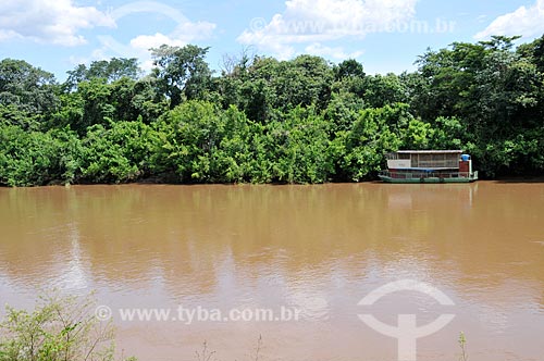  Subject: Boat at Aquidauana River / Place: Aquidauana city - Mato Grosso do Sul state (MS) - Brazil / Date: 01/2013 