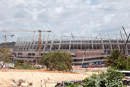  Subject: Construction of the Pernambuco Arena / Place: Recife city - Pernambuco state (PE) - Brazil / Date: 02/2013 