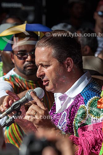  Subject: Eduardo Campos - Governor of Pernambuco - with costume of Maracatu / Place: Nazare da Mata city - Pernambuco state (PE) - Brazil / Date: 02/2013 