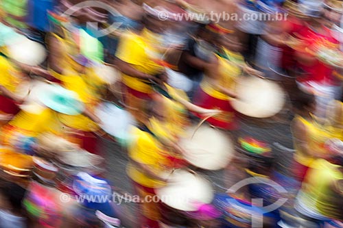  Subject: Drums during the street carnival / Place: Olinda city - Pernambuco state (PE) - Brazil / Date: 02/2013 