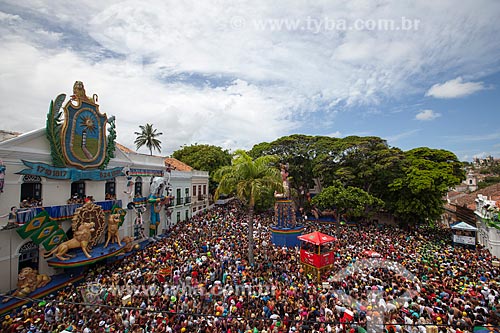  Subject: Bloco Patusco Parade at Monsenhor Fabricio Square - also known as City Hall Square - during carnival / Place: Olinda city - Pernambuco state (PE) - Brazil / Date: 02/2013 