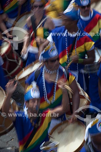  Subject: Drums during the street carnival / Place: Olinda city - Pernambuco state (PE) - Brazil / Date: 02/2013 