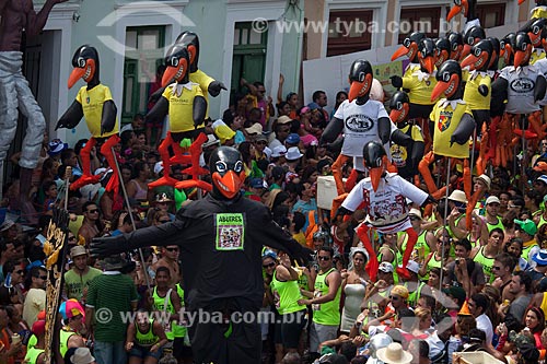  Subject: Presentation of Bloco of Abutres in the Monsenhor Fabricio Square - also known as City Hall Square - during carnival / Place: Olinda city - Pernambuco state (PE) - Brazil / Date: 02/2013 