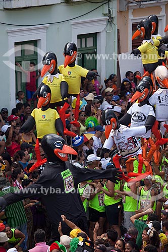  Subject: Presentation of Bloco of Abutres in the Monsenhor Fabricio Square - also known as City Hall Square - during carnival / Place: Olinda city - Pernambuco state (PE) - Brazil / Date: 02/2013 