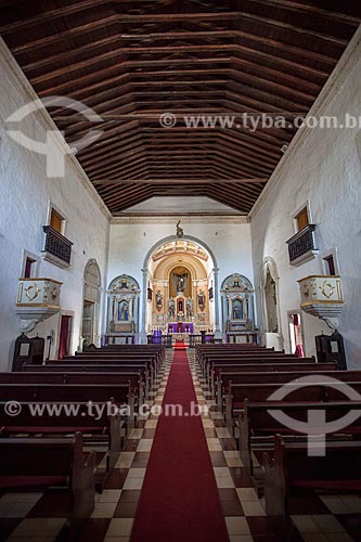  Subject: Inside of Ordem Terceira de Nossa Senhora do Carmo Church that integrate of the Carmelita Architectural Group - XVII Century / Place: Goiana city - Pernambuco state (PE) - Brazil / Date: 02/2013 